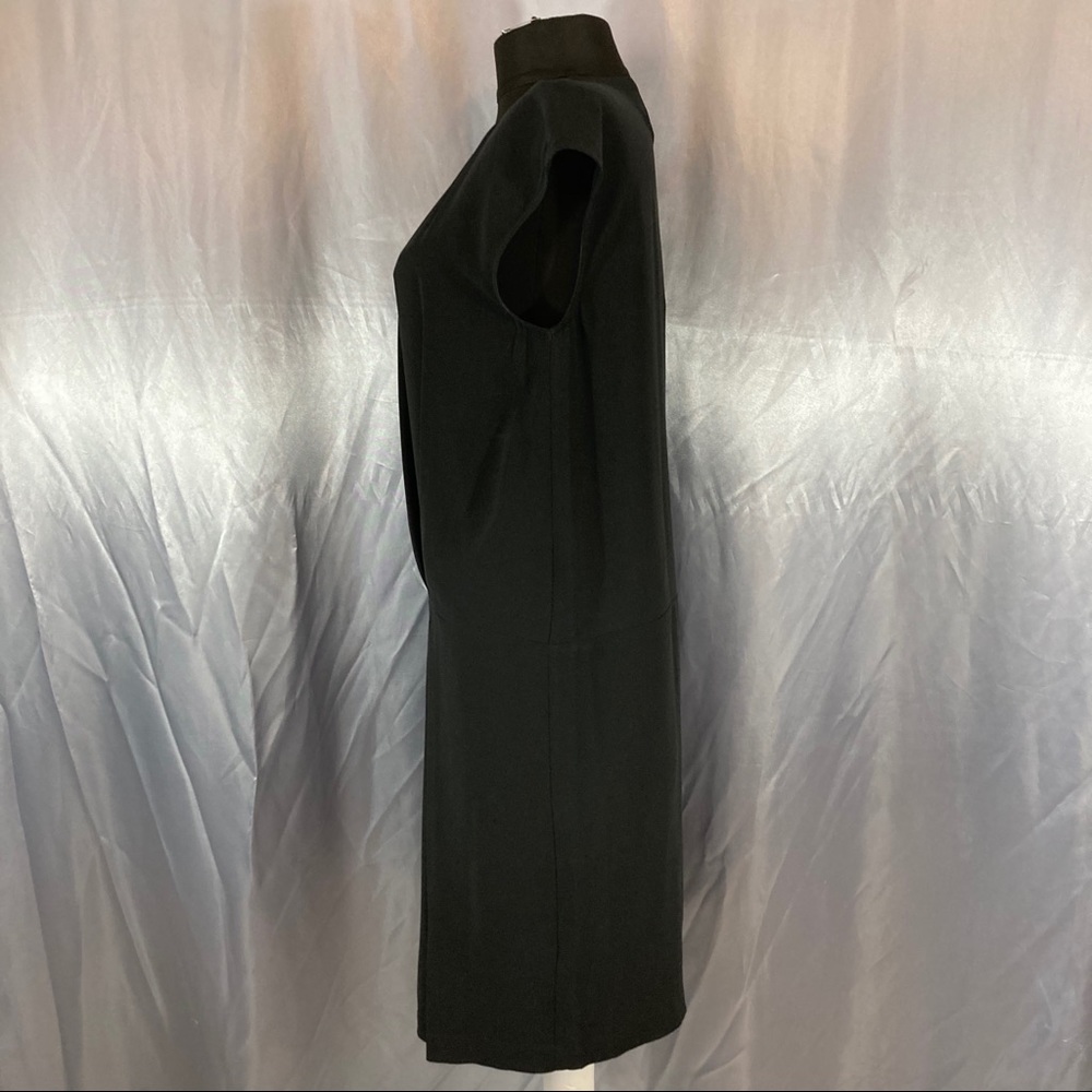 Eileen Fisher pleated silk slip dress - Picture 2 of 10